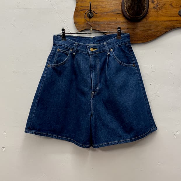 Japan Lee Riders One-tuck Wide Denim Sho