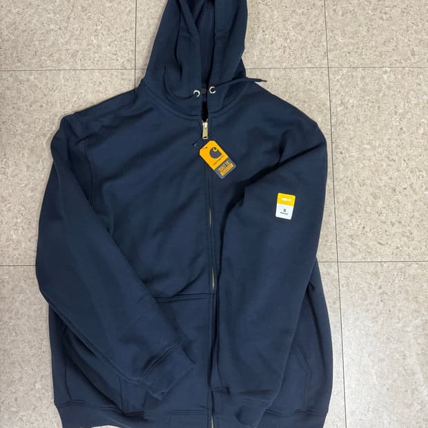 칼하트 후드집업 네이비 XL