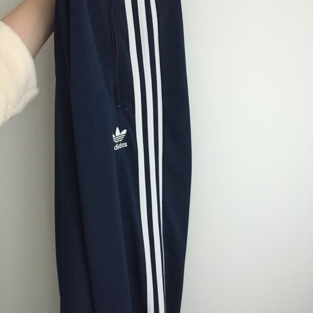 아디다스 네이비 트랙팬츠
