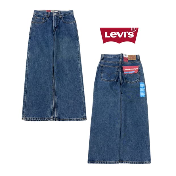 *새상품* 00s 리바이스 569 루즈 스트레이트 데님팬츠