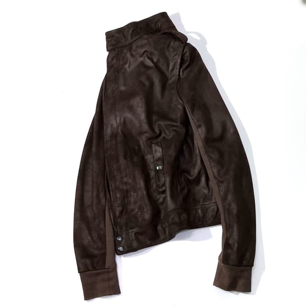 Vintage Brown Suede Jacket
