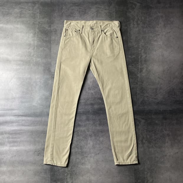 LEVI'S 리바이스510 빈티지 베이지 코튼 팬츠