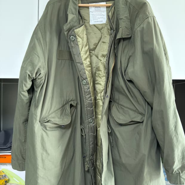 밀텍 M65 피쉬테일 파카(개파카)