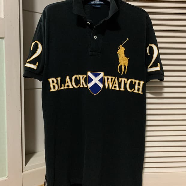 폴로 블랙와치 빅포니 원판