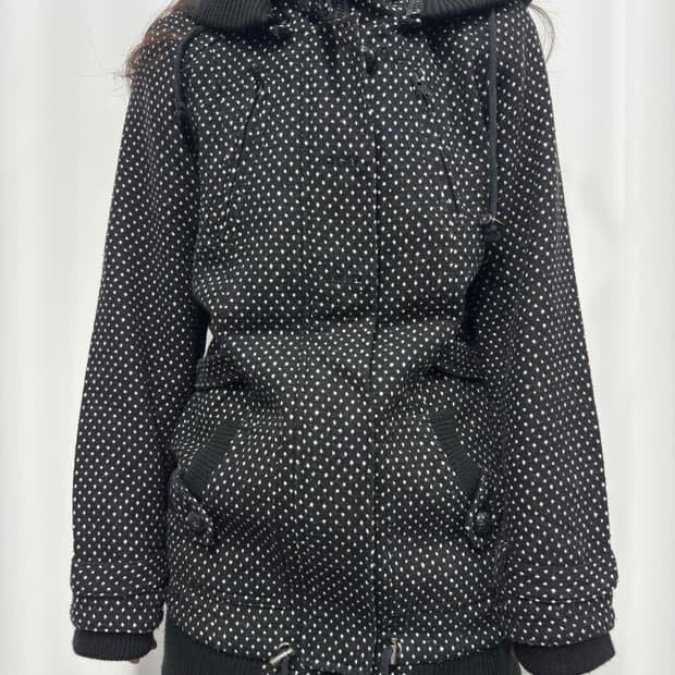 dot design coat jacket