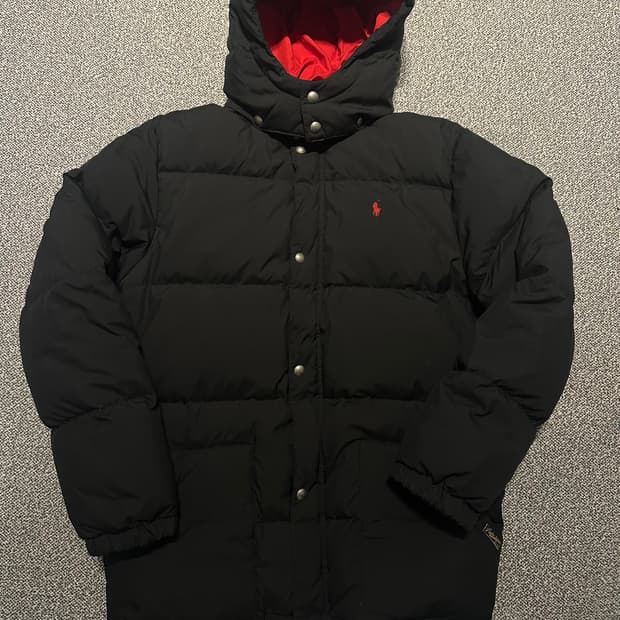 폴로랄프로렌 다운 푸퍼 패딩 XL