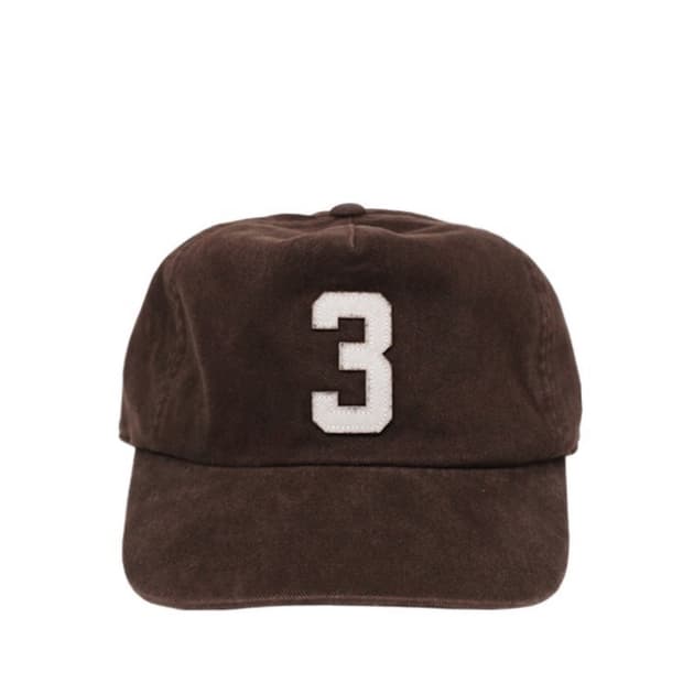 (삽니다) THREE 5 PANEL CAP (BROWN)