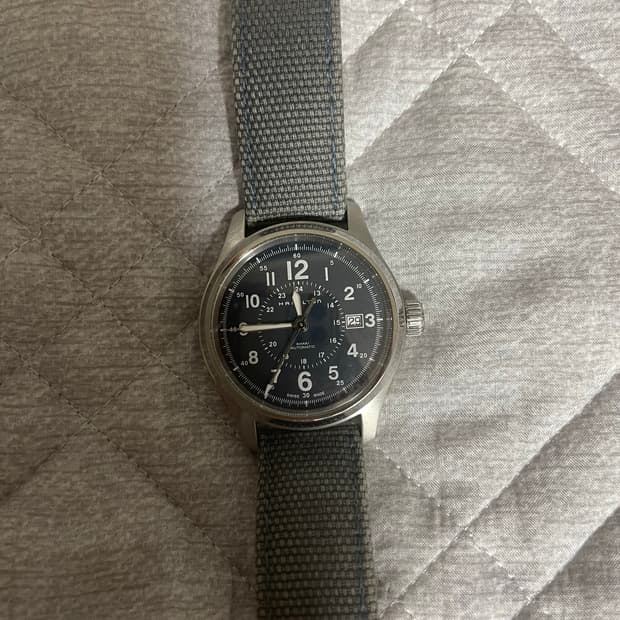 빈티지 해밀턴 카키필드 40mm