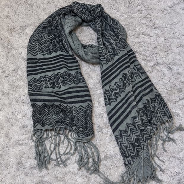DIESEL pattern scarf