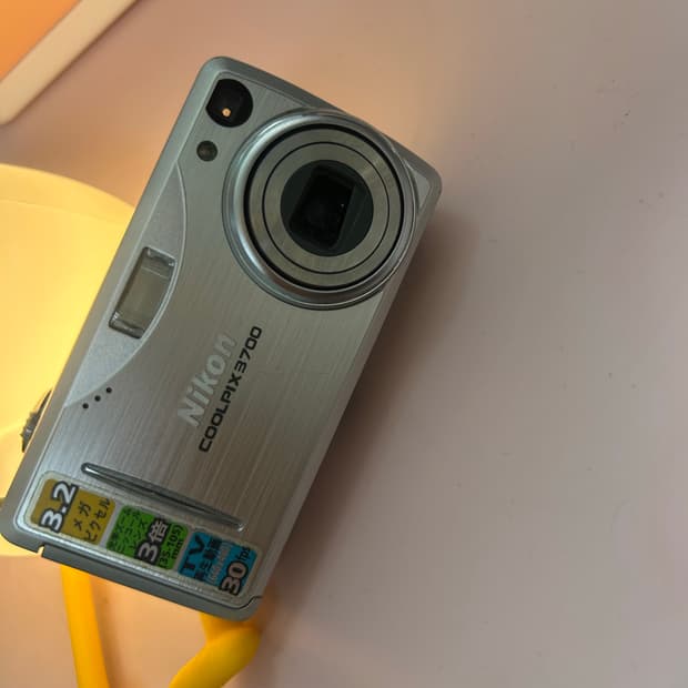 니콘 쿨픽스 3700 nikon coolpix 빈티지 디카(작례 O)