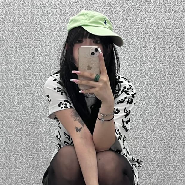 폴로 랄프로렌 빈티지 캐주얼 키치 피스타치오 볼캡 C12408