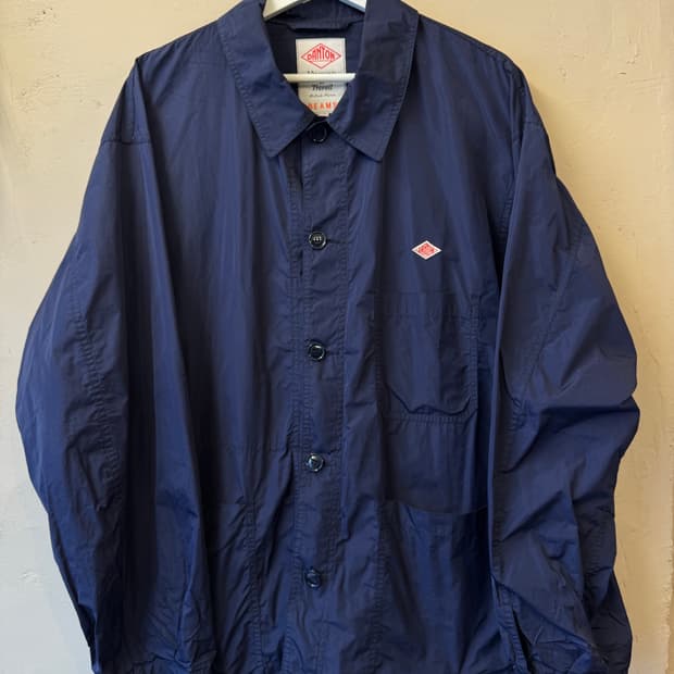 단톤 빔즈 나일론 워크 자켓 네이비 46