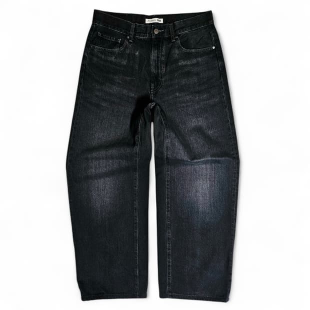 [31][유니클로XJ.W앤더슨] 와이드 핏 데님 다크그레이