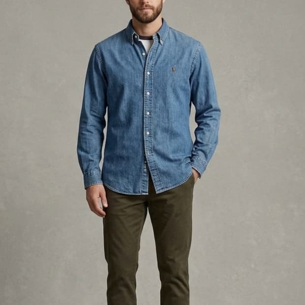 [105]폴로 랄프로렌 데님셔츠