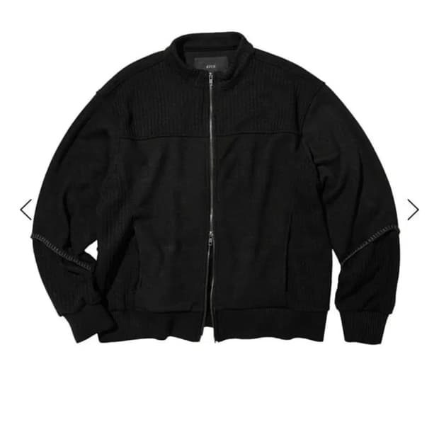 Etce 스모킹 니트 집업 L