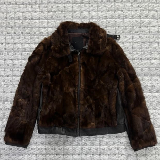 진도 아이뎀 밍크 모피 자켓 ~66
