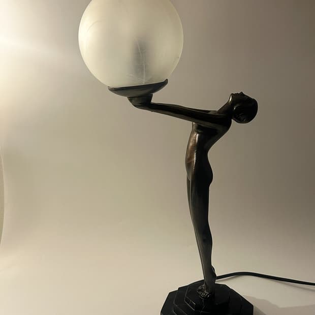 90’s 유럽 빈티지 아르데코 조명 테이블 레트로 앤틱 미드센츄리