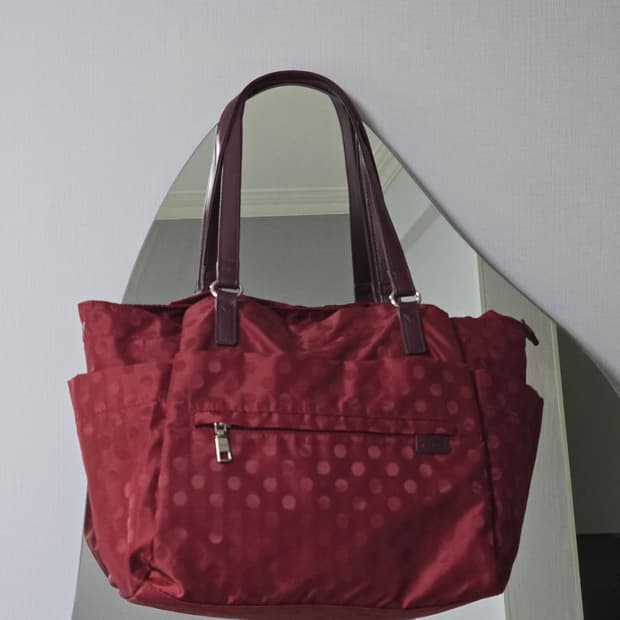 Y'saccs by yohji yamamoto 땡땡이 토트백