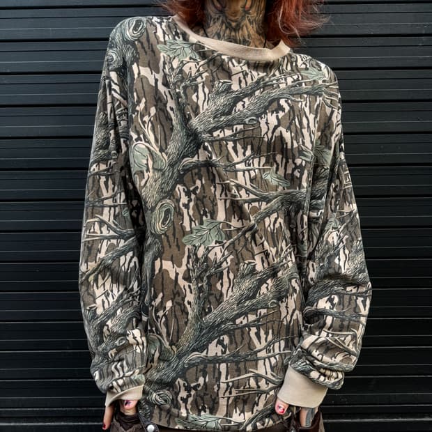 Tree Camouflage Long Sleeve