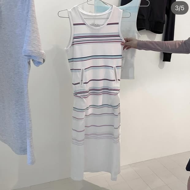STRIPE SLEEVELESS OPS