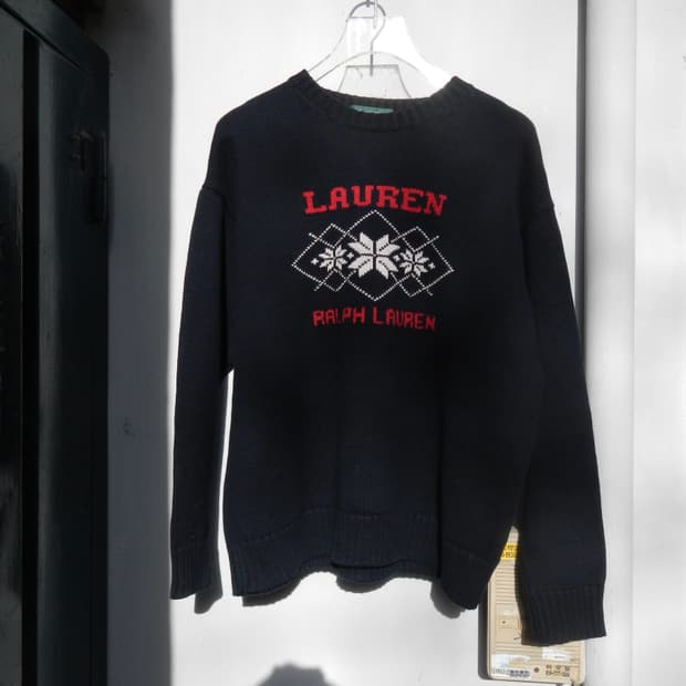 90‘s Ralph Lauren Nordic Logo Sweater