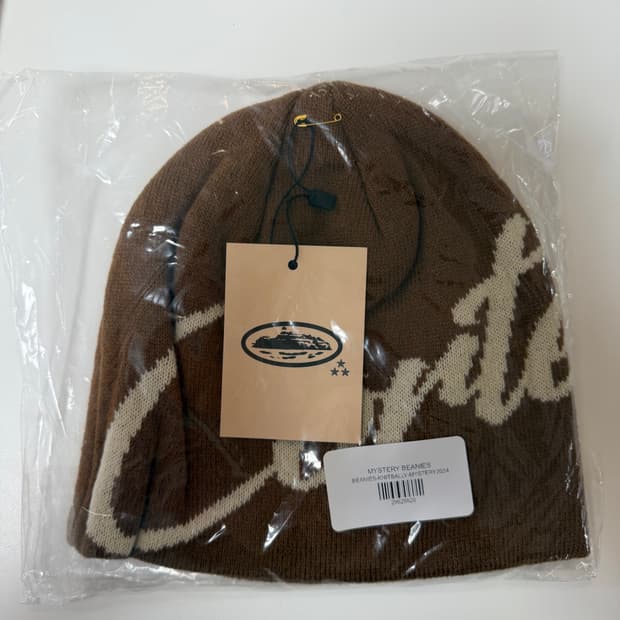 코르테이즈 corteiz 스컬리 비니 브라운