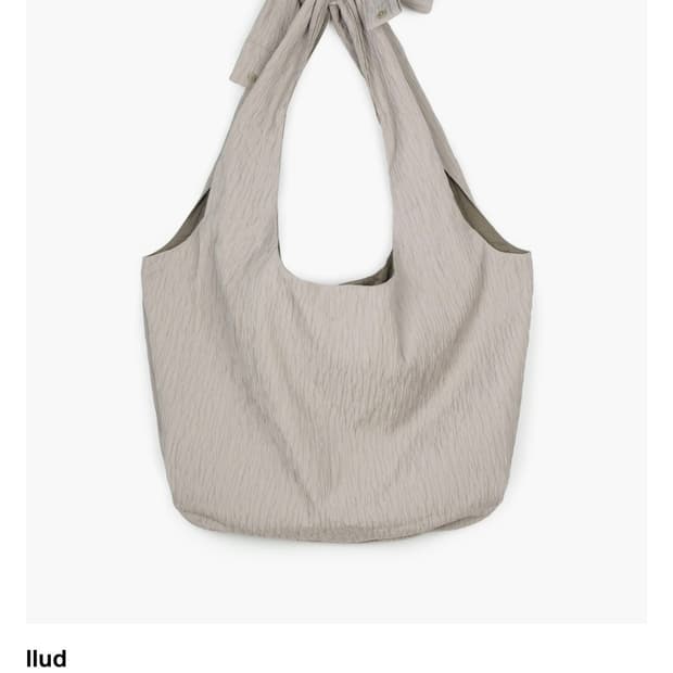 러드 llud 어댑트 크링클 백 베이지 Adapt Crinkle Bag 