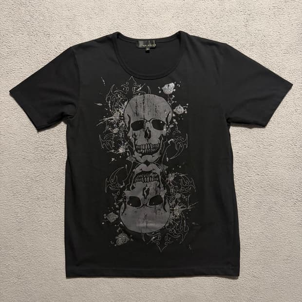 Spinash skull t shirt