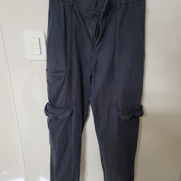 시스템옴므 캐주얼핏 얇은 카고조거팬츠 96표기 허리28~29 상태굿