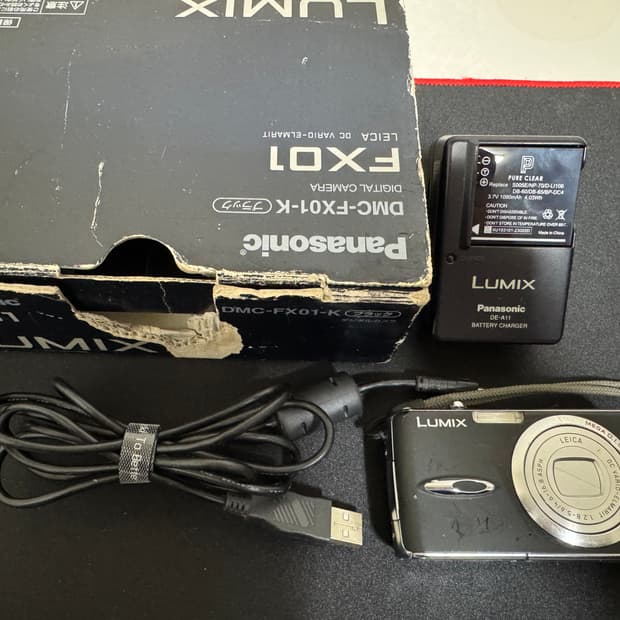 [박스O]라이카&파나소닉 Leica x Panasonic FX01루믹스