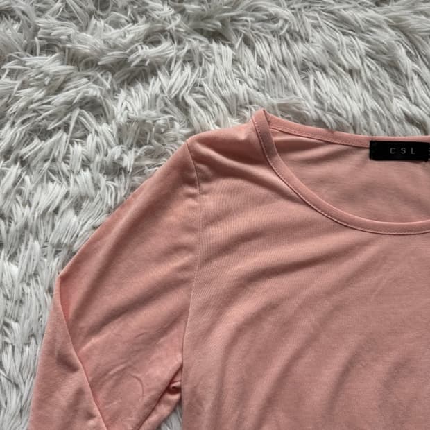 CSL 일본빈티지 러블리 갸루 라떼갸루 긴팔 갸루긴팔 노드 M 38