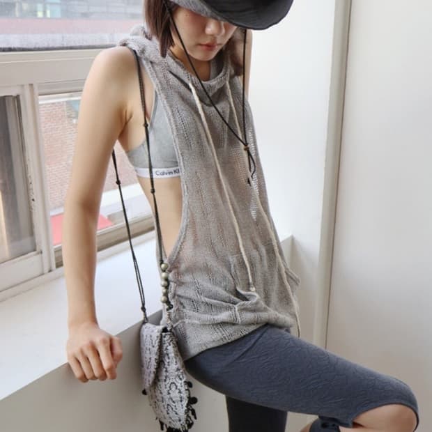 콜로신스 버킷햇 차콜