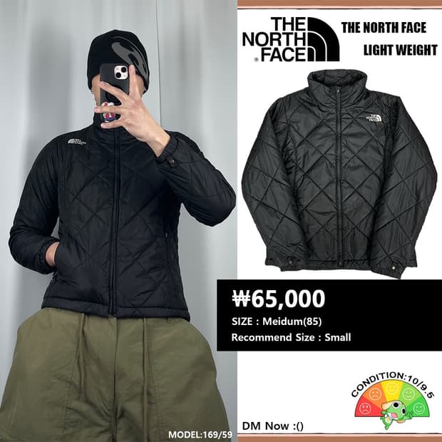 <노스페이스 패턴 경량패딩 다운자켓> No.617