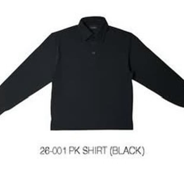지초이 컴포트 26-001 PK SHIRT 피케 티셔츠 블랙
