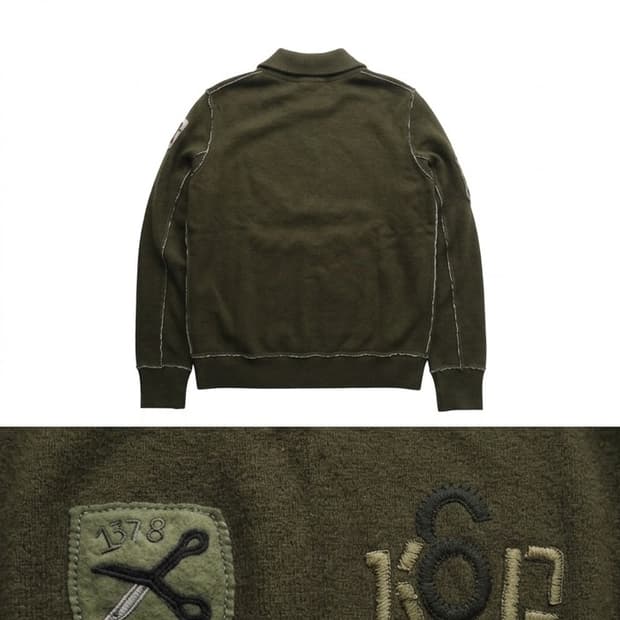 (S) Diesel 디젤 패치 니트집업