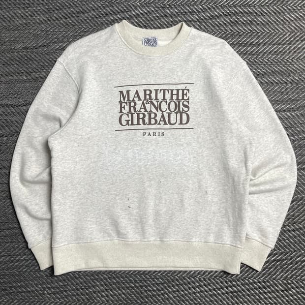 마리떼 프랑소와저버 빅로고 스웻 맨투맨o 5393