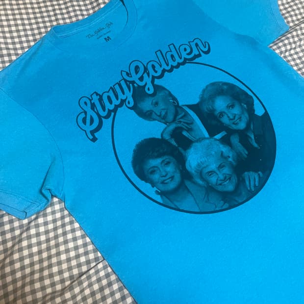 NBC 시트콤 The Golden Girls 오피셜 굿즈 티셔츠