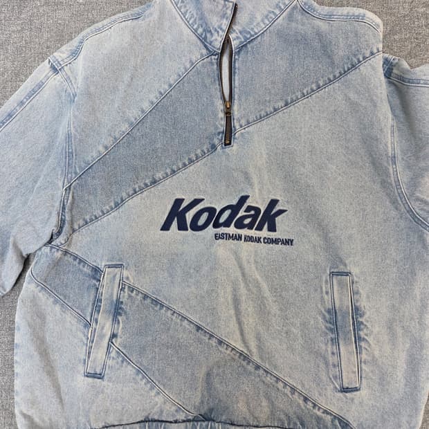 코닥 데님 셔츠 아노락
