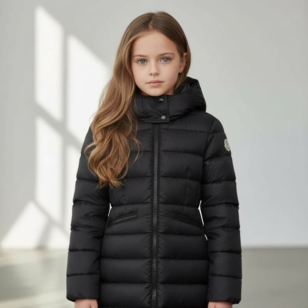 몽클레어 키즈 밀렌 블랙패딩(6세)