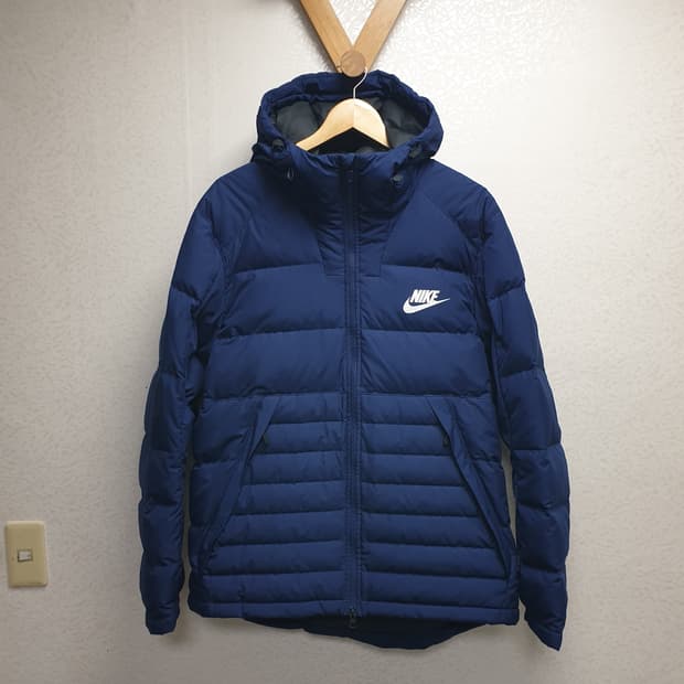 [xxl/110] 나이키 후드 경량패딩 점퍼 네이비