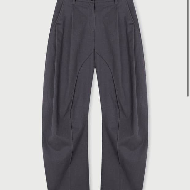 Ethos 에토스 twill curved 트윌 커브드 팬츠 m 퍼플