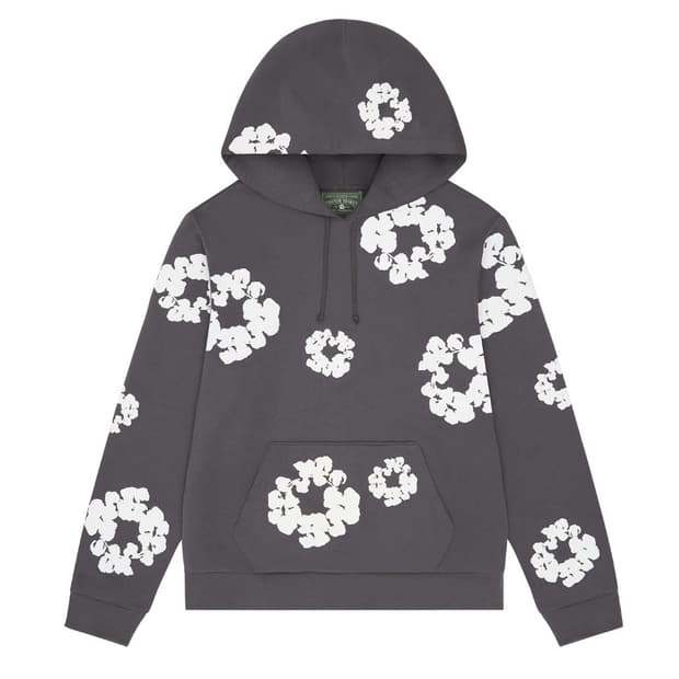 데님티어스 차콜 후드티 M