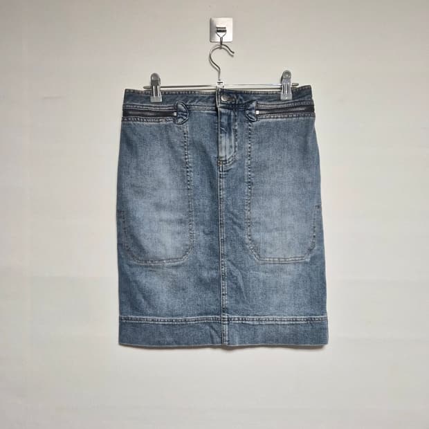 마크제이콥스 지퍼 데님 스커트 2사이즈 P-131