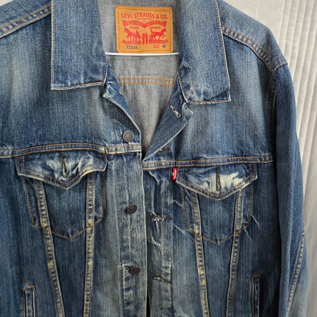 리바이스 청자켓 