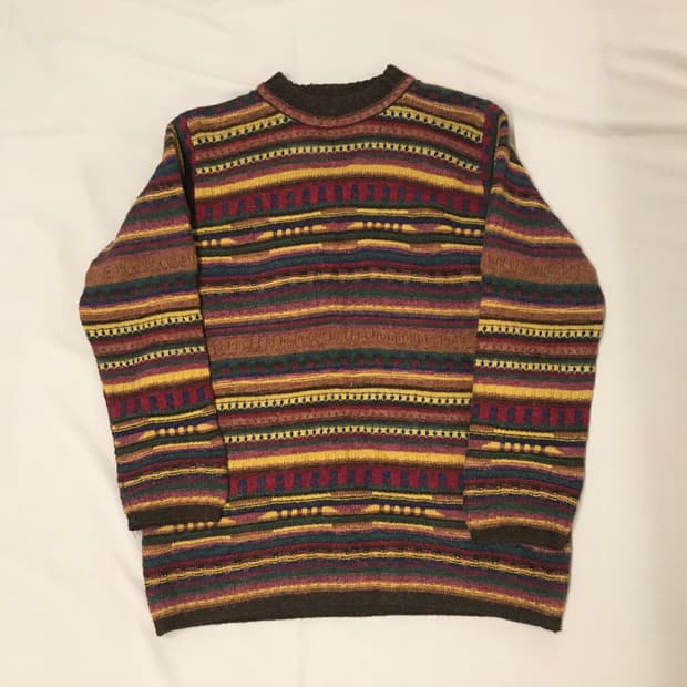 급처! 베네통 케이블 니트