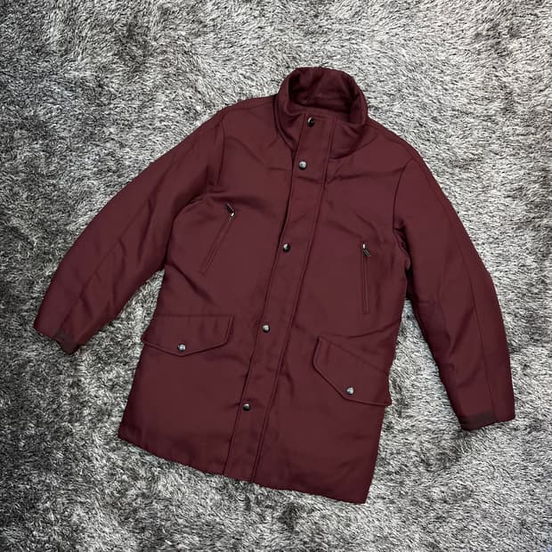 커스텀멜로우 남성 구스다운 롱패딩 (105)