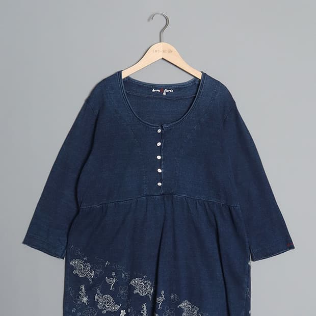 drug store's Indigo Pullover Tunic