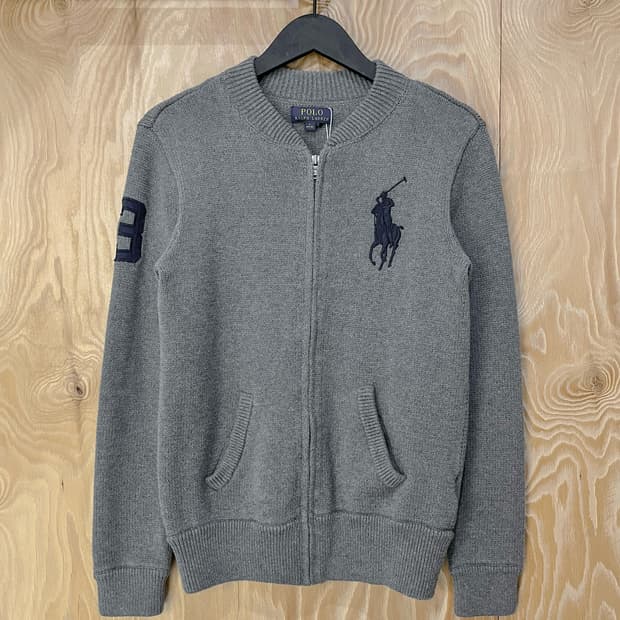 폴로 랄프 로렌 빅 포니 집 니트