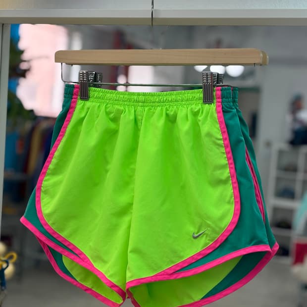 Vintage Nike Running Shorts Neon