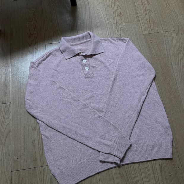 유스 핑크 스웨터(M)